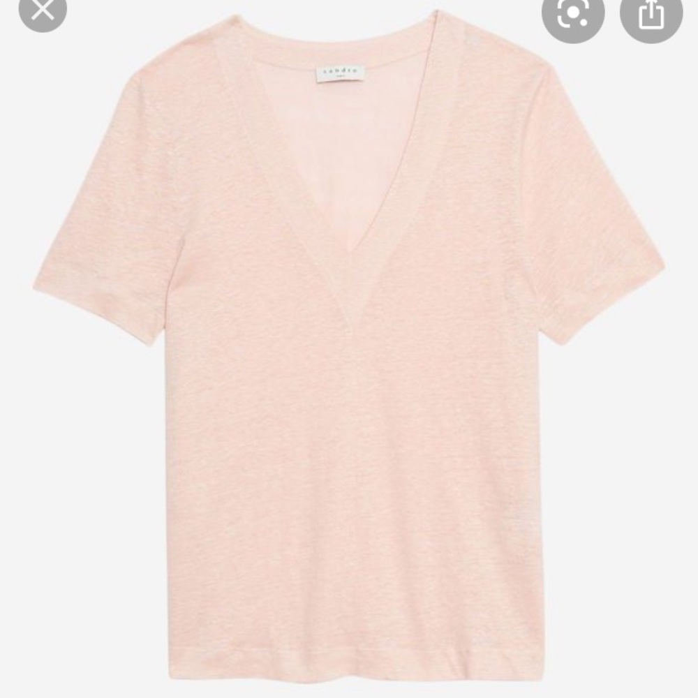 Beautiful linen TShirt by Sandro